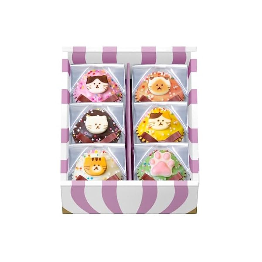 Amazon.co.jp: 【公式】ファクトリーシン ねこカップケーキ 6個